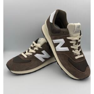 New Balance 574 Men's Shoes Brown/Beige SZ 12 U574-RBI #109
